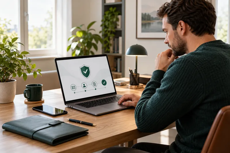 Betway Ireland account security check on a private laptop